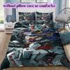 Gundam Character Soft and Comfortable Duvet Cover, Children's Bedding Set Gift, Extra Large Size, Various Sizes Available