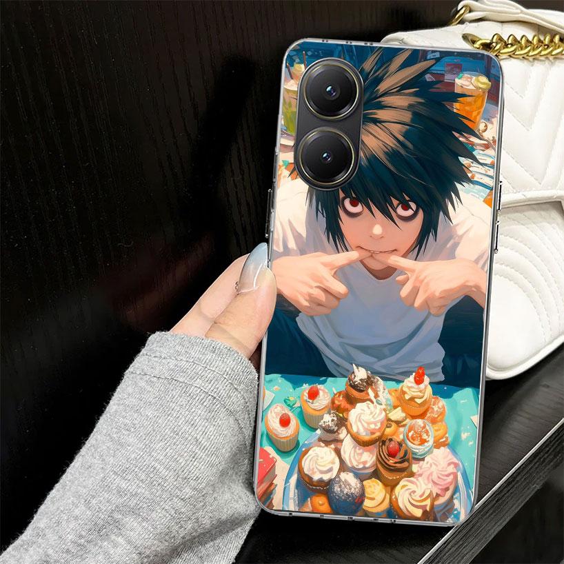 N-Note D-Death L Lawliet Case for Xiaomi Poco X7 F7 Ultra X6 F6 F5 X5 Pro X3 Nfc Phone Cover X4 F4 Gt F3 M6 M5S M3 Silicone Fund