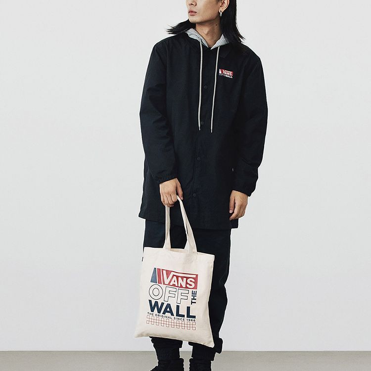 Vans Work Long Hooded Jacket Men Jacket Black VN0A4USBBLK