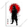 Samuria Ink Metal Sign PaintingPainting Wall Mural Mural Tin Sign Poster