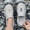Summer Mens Clogs Sandals Lightweight Breathable Anti Slip Beach Slippers Men Outdoor Slippers Clogs Anti Slip Beach Slippers