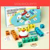 Wooden Alphabet Blocks Educational Puzzle Game For Toddlers Kids Learning Toys
