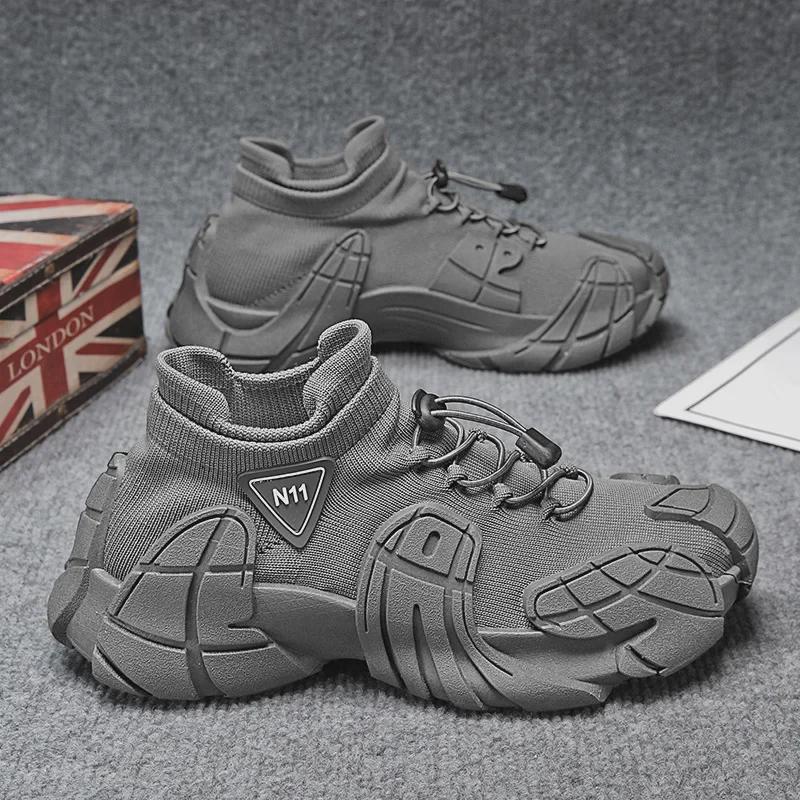 Pantofi sport de vară cu plasă pentru bărbați 2025 - Adidași respirabili în stil mecha