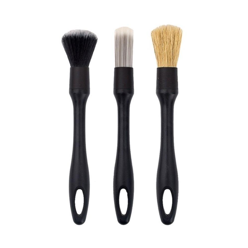 3/4/5/8pcs Dust Car Detailing Brush Vent Clean Bristle Brush  Car Air Conditioning Vent