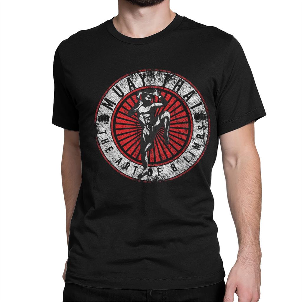 Men Women TShirt Muay Thai Awesome 100 Cotton Tees Short Sleeve T Shirt Crewneck Tops Original