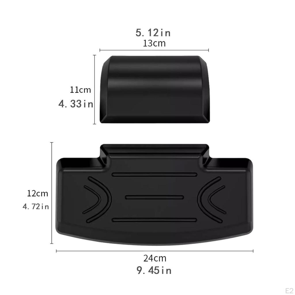 Motorcycle Passenger Backrest Tail Box Cushion Replacement Damping Pad Luggage Case Back