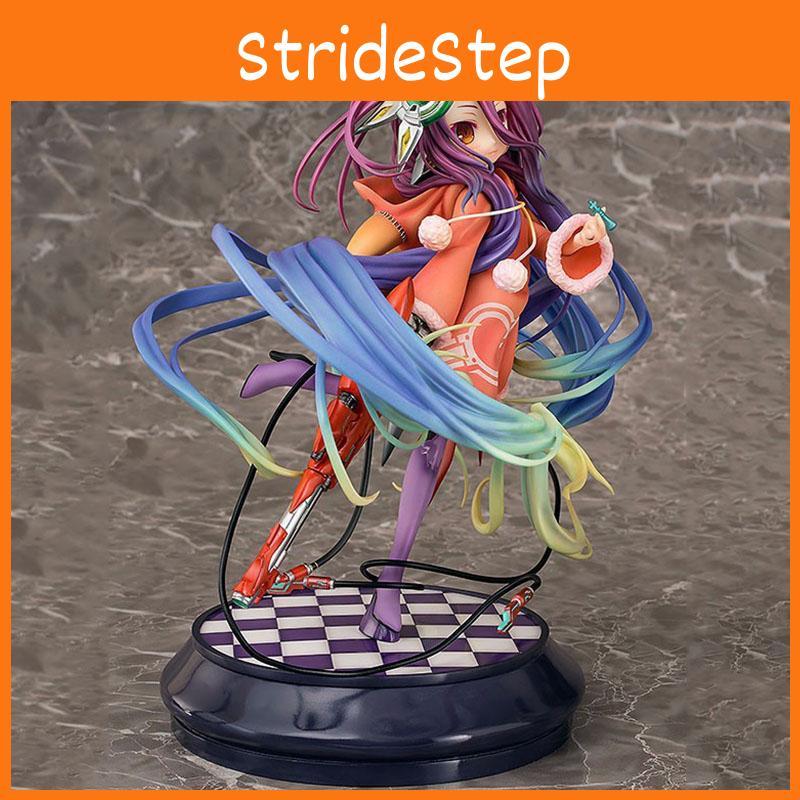 Anime Game No No Life Character Zero Schwi 17 Pvc Figure Statue Toys Box With