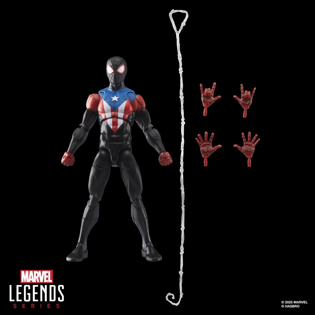 Hasbro Marvel Legends Series Gamerverse Miles Morales Pubolicua a collectible 15 cm action figure based on the video game G0836 Authentic Suit,