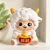 Cute Design Year of The Goat Ornament Resin Mascot Ornament Unique Zodiac Figurines  Gift