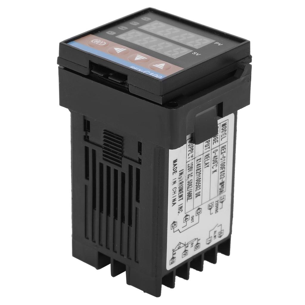 BERM PID Thermostat Digital einstellbare Anzeige Temperaturregler Schalter 220V