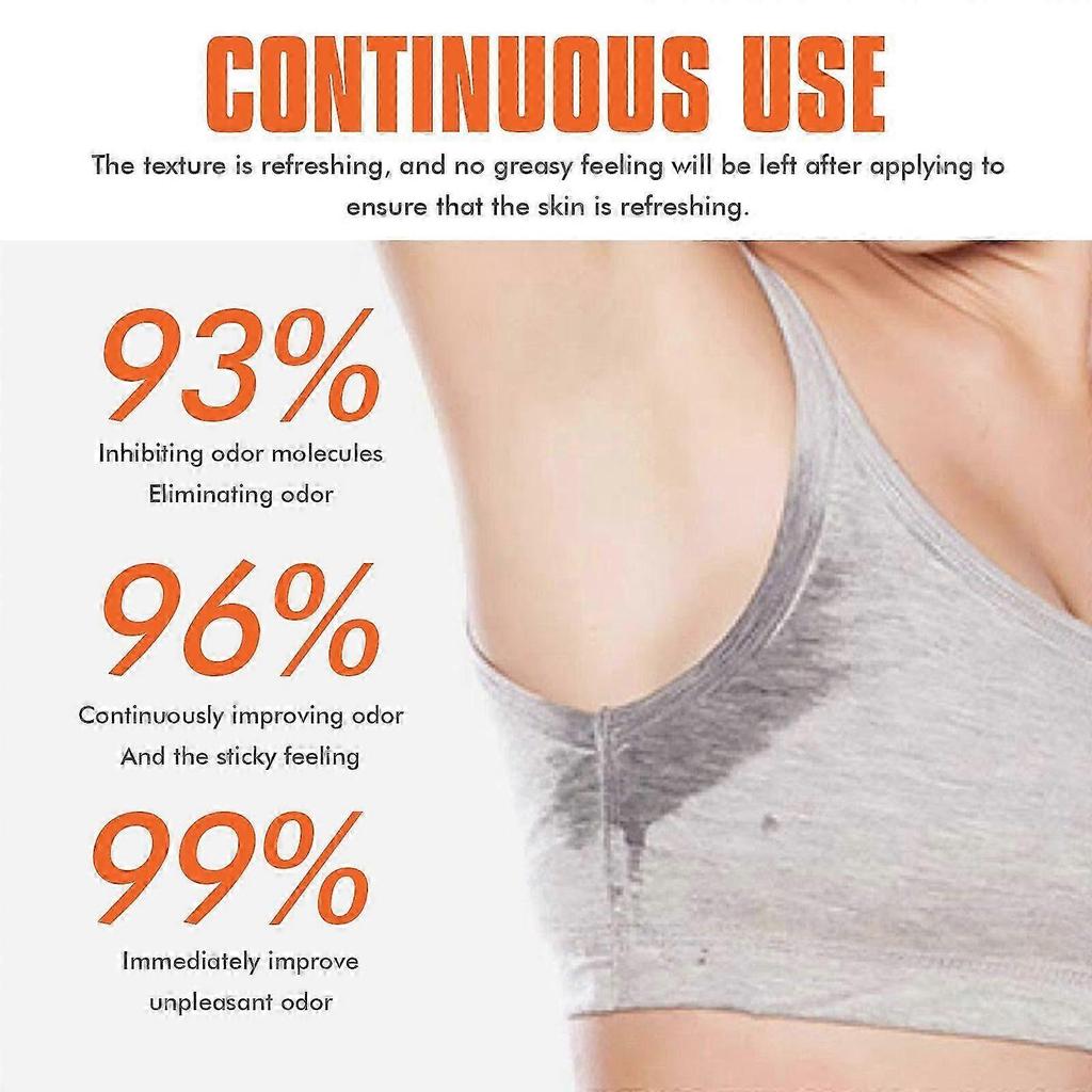 Whole Body Deodorant, Lighten Underarm And Foot Odor Refreshing And Light Fragrance Body Deodorizer Stick