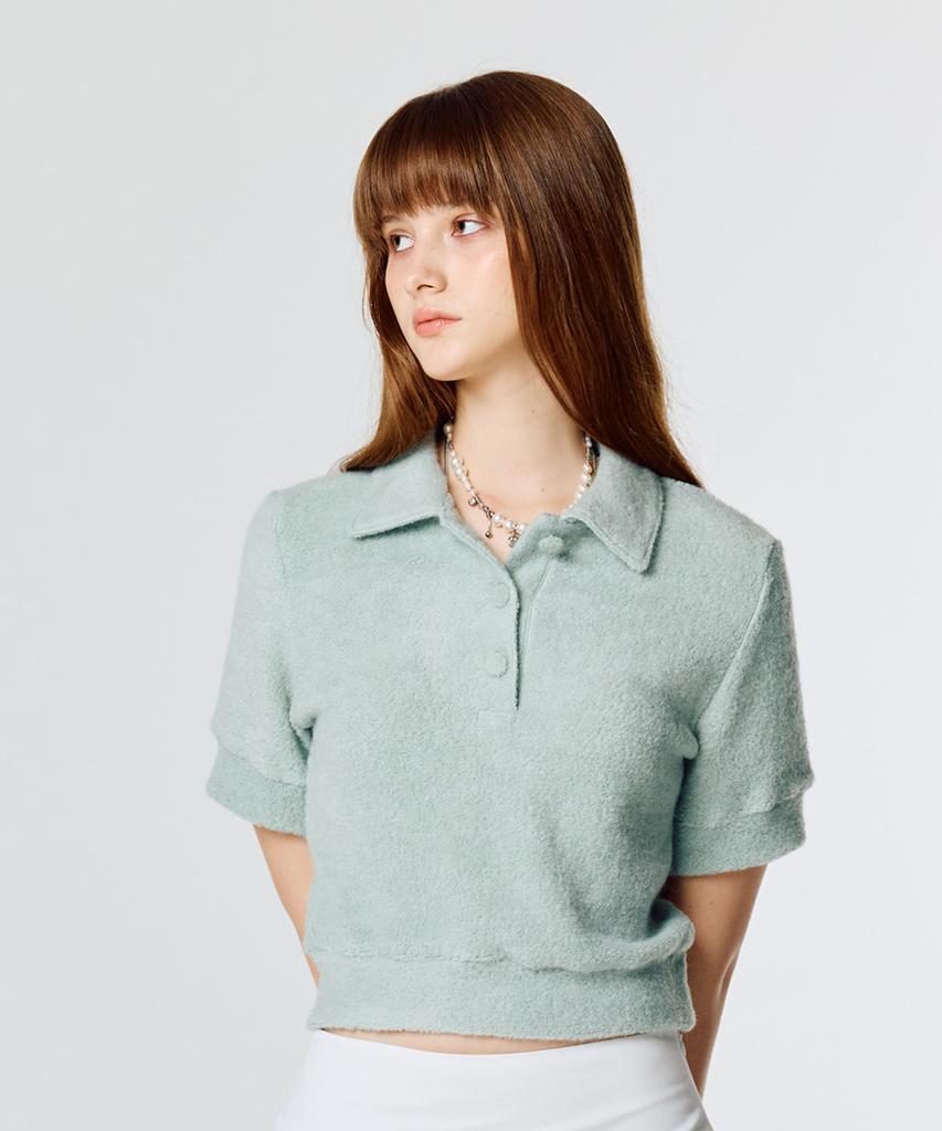 LARTIGENT L15 Terry Collar T-Shirt(Mint)