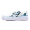 Li Ning Floating Boat Slip Resistant, Abrasion Resistant, Breathable Low top Skateboard Shoes Men's White Blue AGCS419-1(Team1108-)