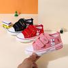 Girls' Canvas Shoes Baby Soft Sole Single Shoes 1-3-6 Years Old Children's Breathable Canvas Shoes Boys' Shoes Spring and Autumn