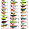 3/5/8PCS Random Fishing Lure Set Fishing Wobble Set Mini Crank Fishing Lure Artificial Bait Kit Minnow Fishing Accessories