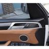 Для BMW X3 F25 X4 F26 2011-2017 ABS автомобильная внутренняя дверная ручка рама декоративная крышка дверная ручка отделка наклейки интерьер