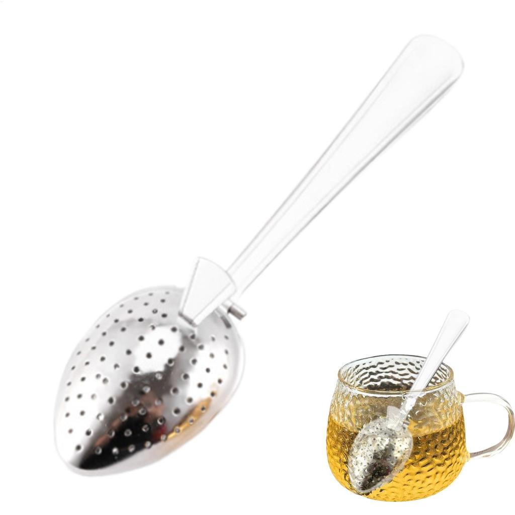 Stainless Steel Tea Infuser Ball With Long Handle Fine Mesh S Nap Ball Tea Strainer Reusable Tea Diffuser For Loose L Eaf Tea