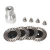 Professional 5Piece Stone Cutting Wheel Kit With M14X2.0 Shanks Cutting Wheel For 125MM Angles Grinders Dry Cutting
