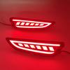 2PCS Car Tail Light LED Brake Light Taillight For Hyundai Accent Hatchback 2012 2013 2014 2015 2016 2017 Rear Bumper Lamp
