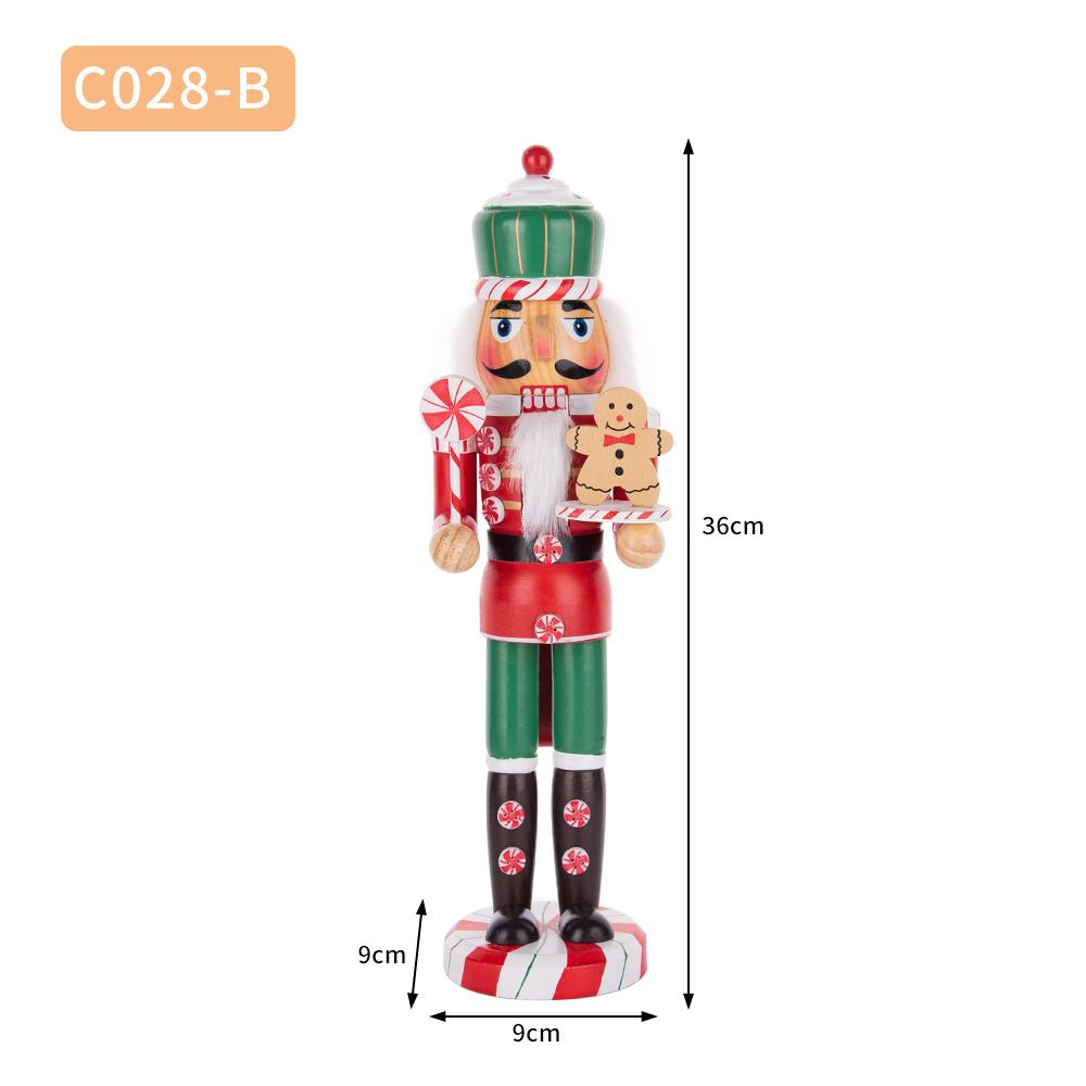Christmas Dessert-Style Nutcracker Figurine