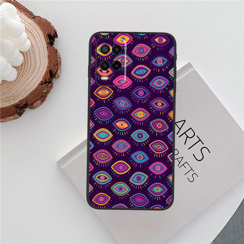 Nazar Boncuğu Evil Eye Case For Oppo A15 A80 A60 A40 A94 A54 A98 A78 A18 A38 A58 A16 A76 A96 A17 A77 A74 A57S Cover