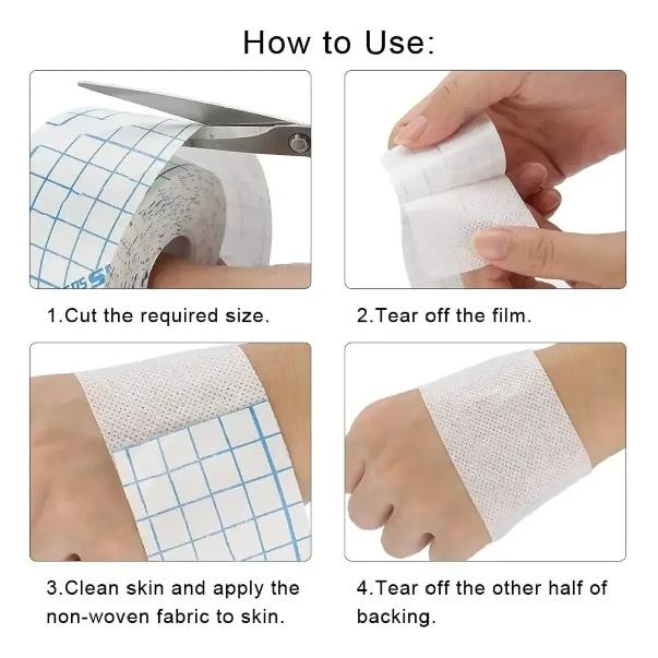 Roll of Non-Woven Adhesive Tape 10 Cm X 10 M Variation