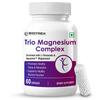 Biotrex Nutraceuticals Trio Magnesium Komplex Angereichert Mit Magnesium L-Threonat, Aquamin Citrat & Magnesiumglycinat, Hoch Bioverfügbar Fo