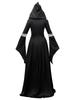 2025 Hexen Kapuzenskelett Zauberin Halloween Kostüm für Cosplay & Bühnenauftritt