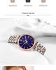 SK Women's Starry Sky Luxury Waterproof Steel Band Watch - Model 0182