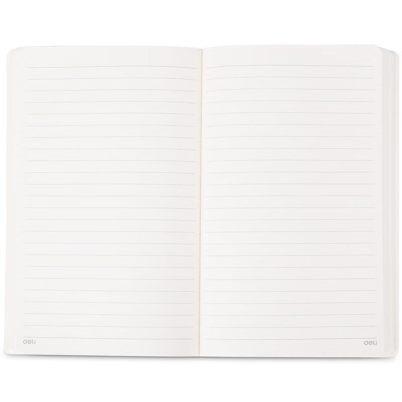 Deli Classic 25K Faux Leather Strap Notebook