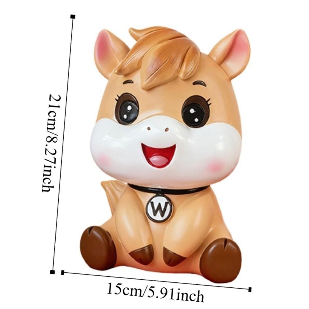 Anti-Fall Pferdejahr Sparschwein Spardose Pferde-Sparschwein Ornament Heimdekoration