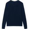 Polo Ralph Lauren Sweater Pony Embroidered V-Neck Single-Breasted Long Sleeve Kids Sweater Navy-Blue 323925717-006