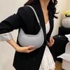 Summer new beautiful high-end texture temperament solid color handbag urban commuter shoulder bag
