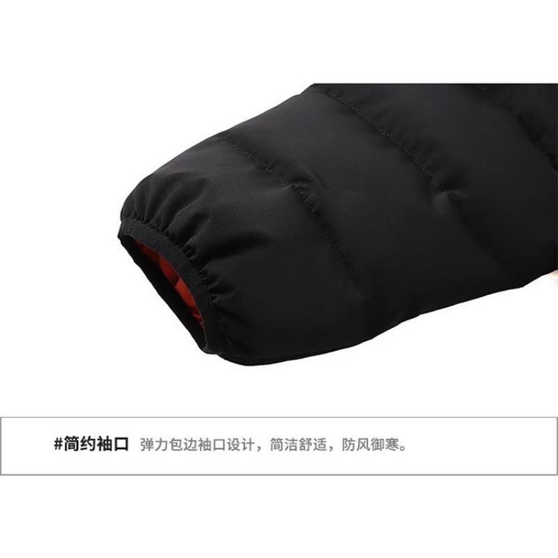 Men Plus Size Loose Thick Short Casual Winter Padded Jacket