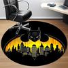 1pc Batman Office Round Area Rug, Under Office Chairs Bedroom Living Room Home Decor, Room Deco, Available In Various Sizes