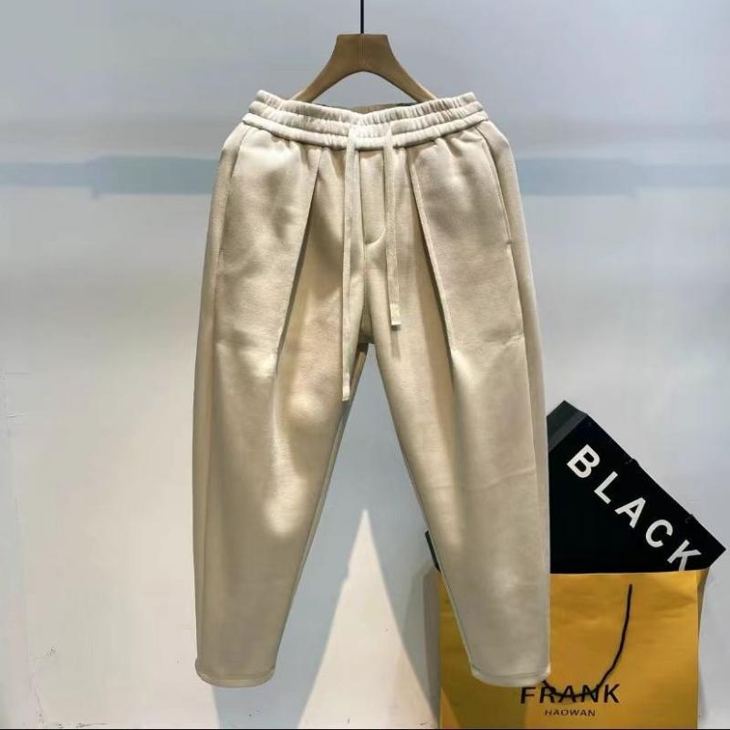 Autumn Winter Men's Casual Sweatpants Wide Leg Trousers Men's Loose Trousers Casual Simple Versatile Pants