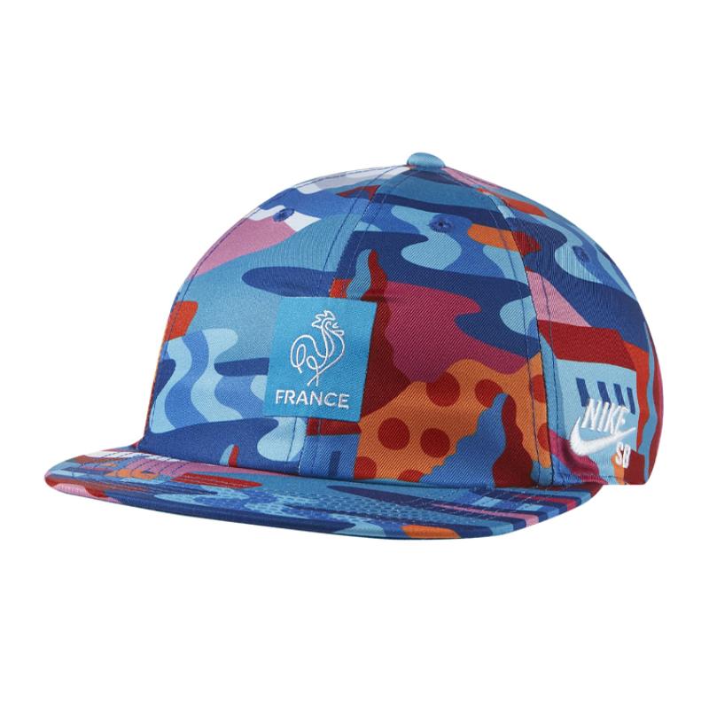 

Nike Sb X Parra France Federation Kit Skate Cap Casual CZ5348-423 F синий