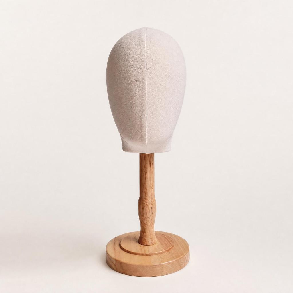 Pin-Able Hat Display Stand Natural Wood for Showrooms, Shelves