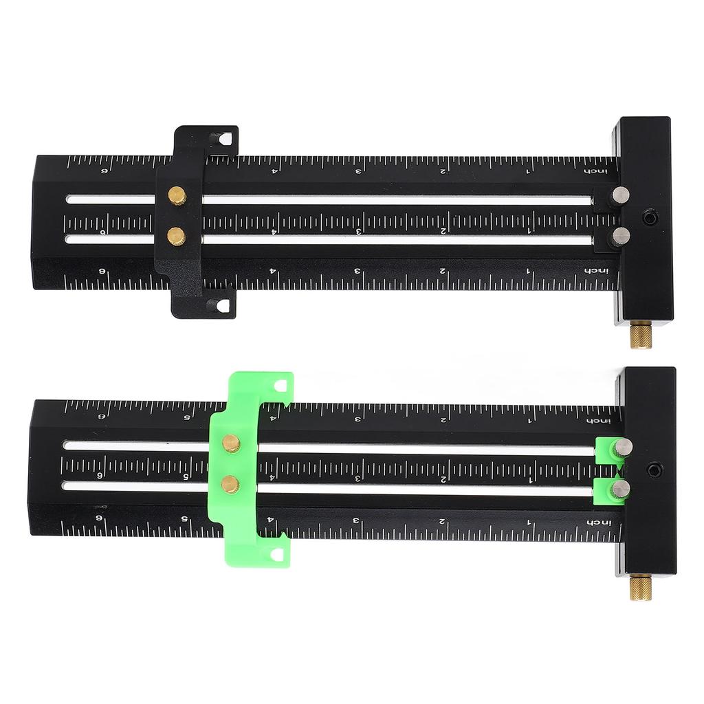 6in Woodworking Scriber with Limit Block Parallel Vertical Marking Easy To Read Double Line Marking