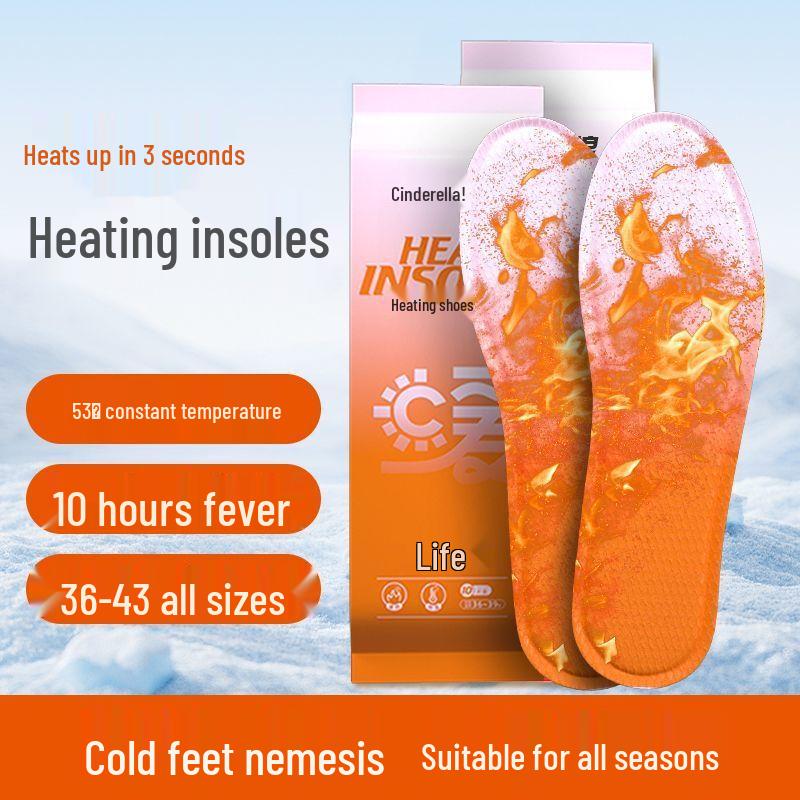 

Женские согревающие стельки Золушка