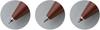 Rhodia Pen Maroon Ballpoint Pen with Two Colors and and Mechanical Aluminum Body with Hairline Rotary Includes RHODIA 11 Block Rhodia Multi-Function
