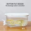 Cold Water Bottle Tea Pots Dispenser Jug Fountain with Faucet Kettle Juice Pitcher Pot for Drink Drinkware Plastic Fridge Can