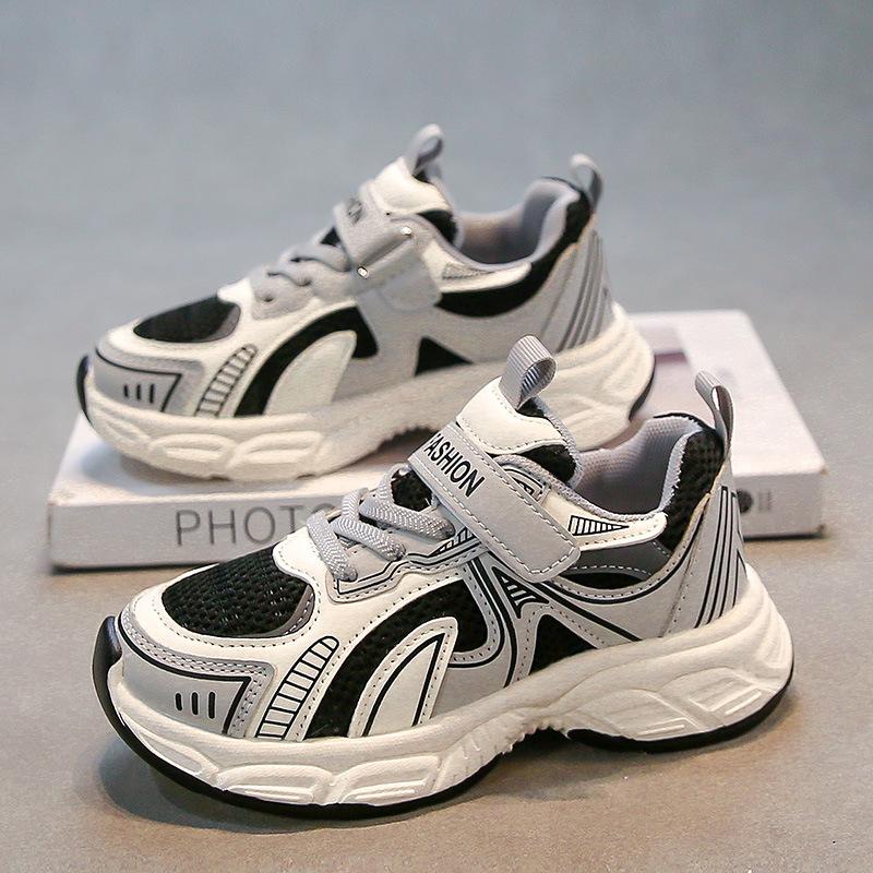 

Mesh dad shoes 2025 spring and autumn new boys light bottom non-slip running shoes girls fashion versatile leisure sports 31 [Inner Length 19.5CM]