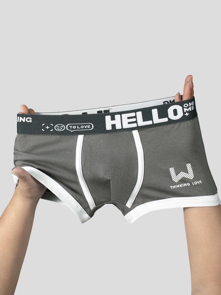 Men's Boxer Briefs - 95% Pure Cotton, Hot-Selling