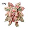 Easy Crafting Kit with Tutorial DIY Quilted Hanger for Door Wall, Wreath Patchwork Bow Sewing Hummingbird Cardinals Fabric Art Kit, Craft Adults