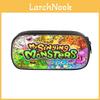 Estojo My Singing Monsters Armazenamento de Nylon Para Estudantes Com Design Divertido de Desenho Animado