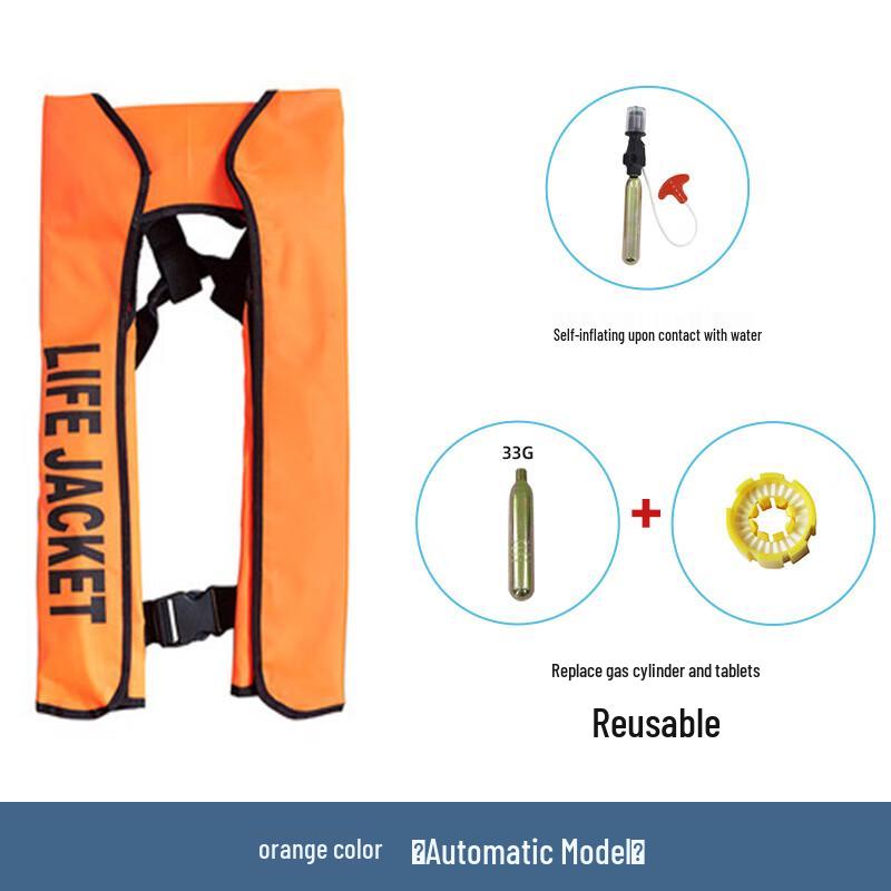 Adult Portable Inflatable Life Vest