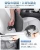 Improved Foldable Seat Passenger Seat Car Luggage 30L Large Seat Seat Car Luggage Car Rear Seat Storage [Latest Model, 2-Way Design] Box, Cushion,