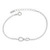 [Pinky & Dianne] PINKY&DIANNE Silver Bracelet, Infinity Design, Cubic Zirconia (VBLPD53220)