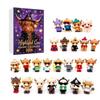 2026 Animal Christmas Advent Calendar Acrylic Blind Box Toy Adults Collectible Holiday Countdown Gift